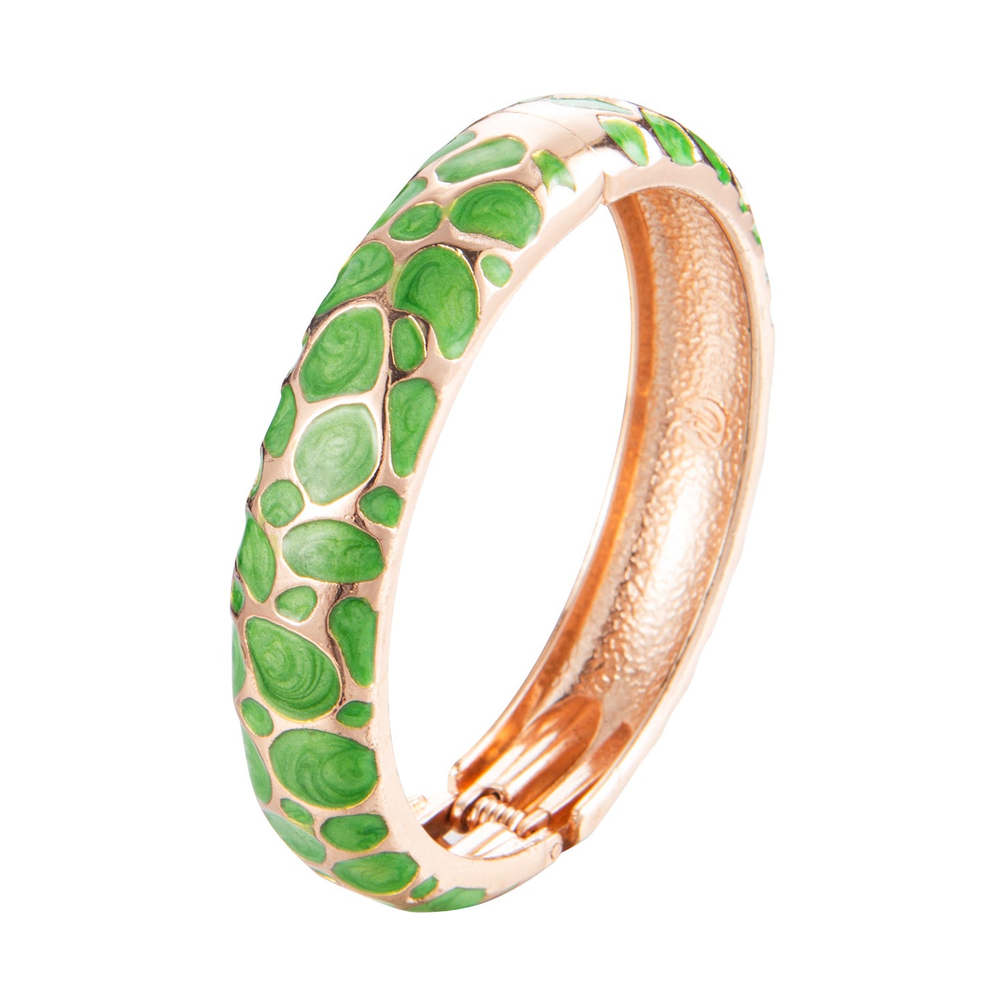 UJOY Cloisonne Bangle Bracelet with Colored Texture Gifts for Women Girls 161146
