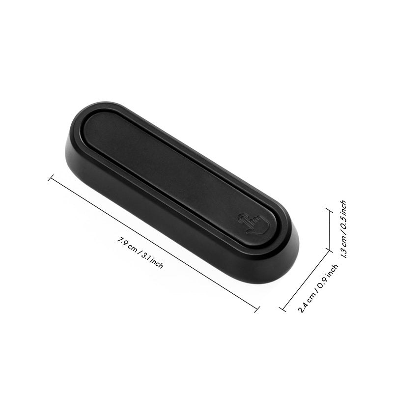 SARIHOSY Hidden Wall Hook for Decorative Coat Hook Zinc Alloy Hanging Hook Black Silver Colors Available K615