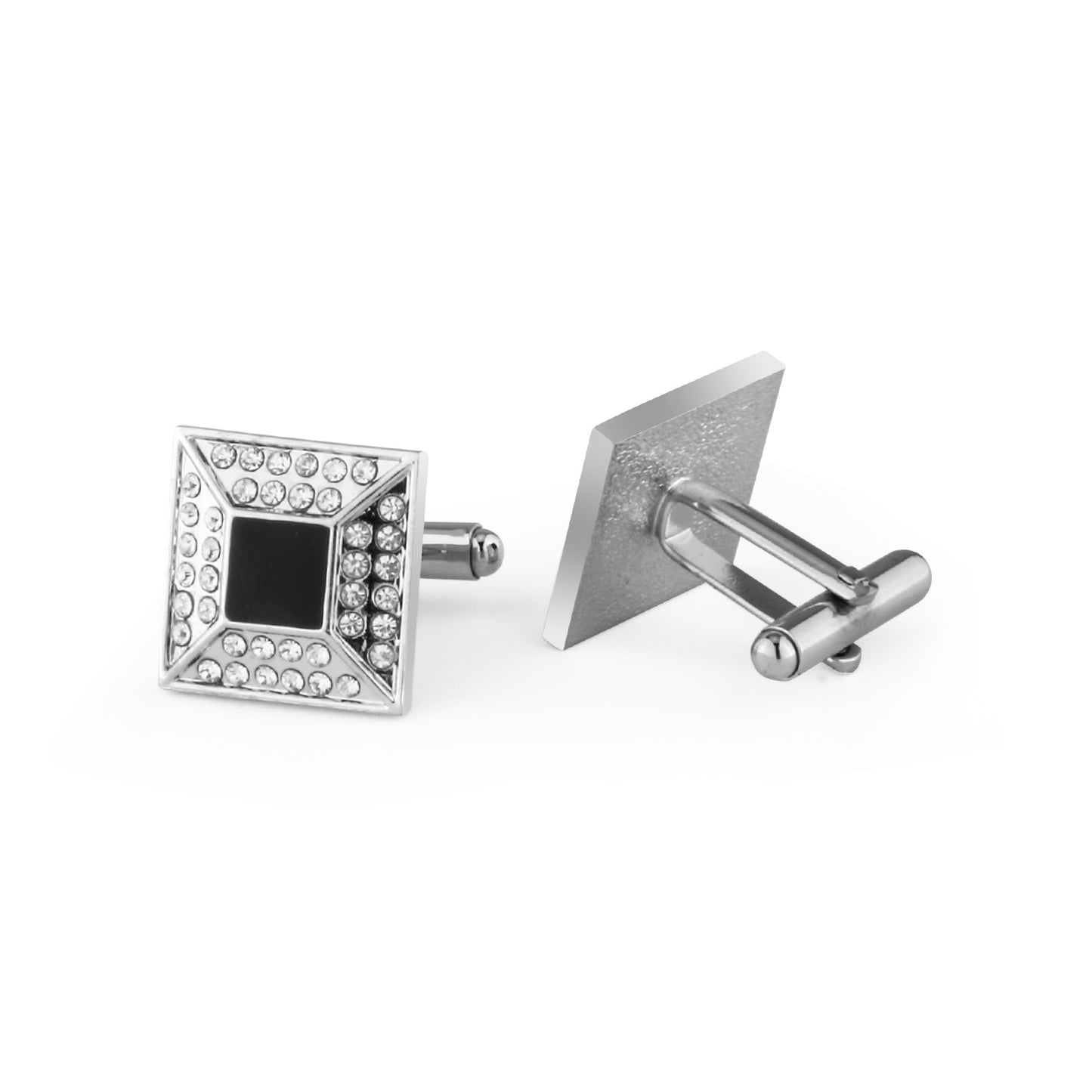UJOY Cuff Links Classic Tuxedo Shirt Cufflinks & Shirt Accessories Unique Business Groom Wedding Silver Jewelry Gift for Men