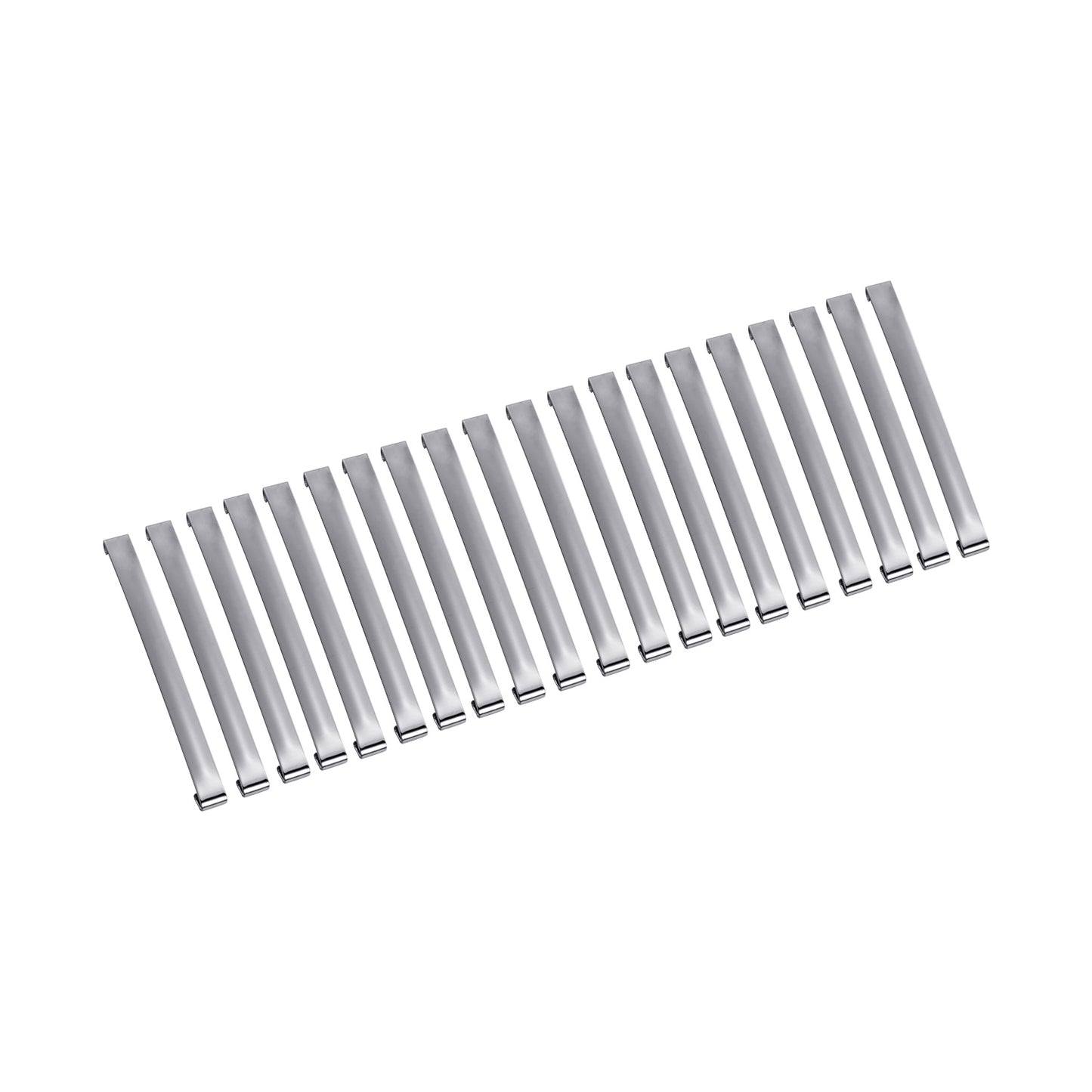 UJOY Hair Slide Clips Women French Barrettes Hair Clips Metal Hair Grips Accessory Silver Hair Barrettes Mini Hair Clips for Hair Extensions Hair Grips