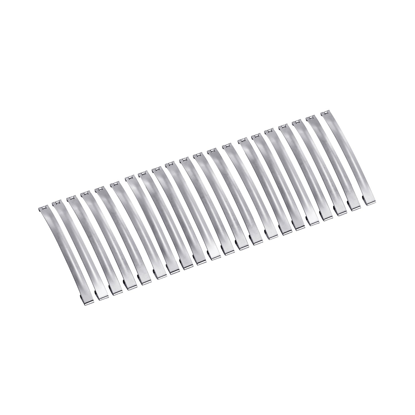 UJOY Hair Slide Clips Women French Barrettes Hair Clips Metal Hair Grips Accessory Silver Hair Barrettes Mini Hair Clips for Hair Extensions Hair Grips