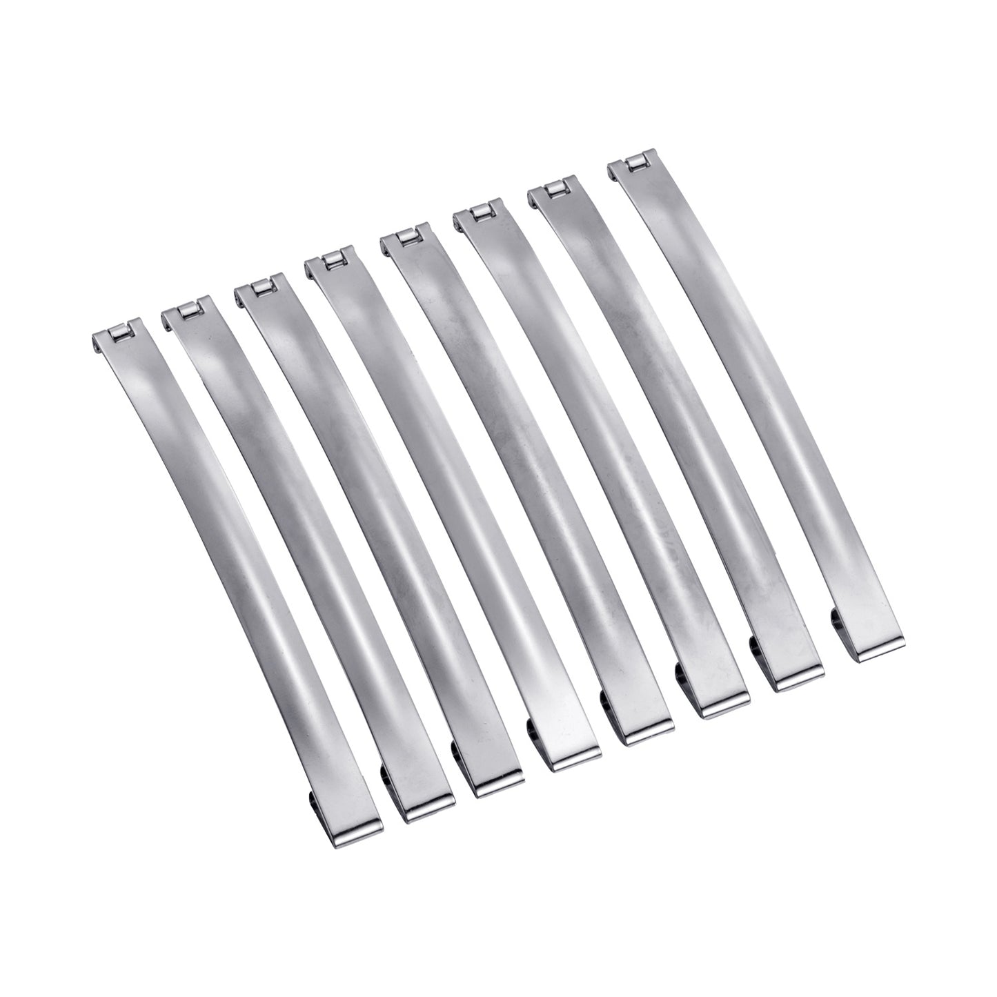 UJOY Hair Slide Clips Women French Barrettes Hair Clips Metal Hair Grips Accessory Silver Hair Barrettes Mini Hair Clips for Hair Extensions Hair Grips