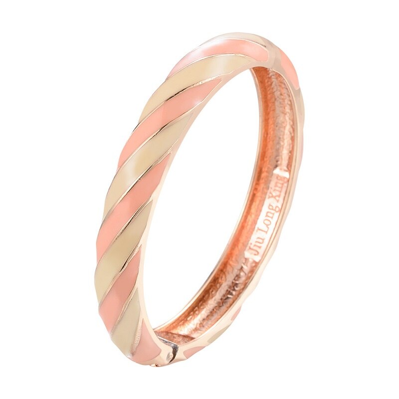 UJOY Geometric Women's Bangles On Hand Enamel Bracelets For Women Jewelry African Fashion Accessories Designer Gifts For Mother
