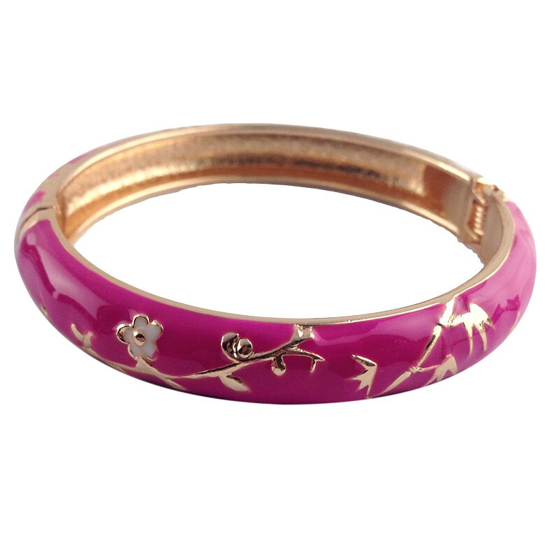 UJOY New Classic Elegant Bangles Women's Accessories Fashion Jewelry Colour Bracelets Holiday Gifts