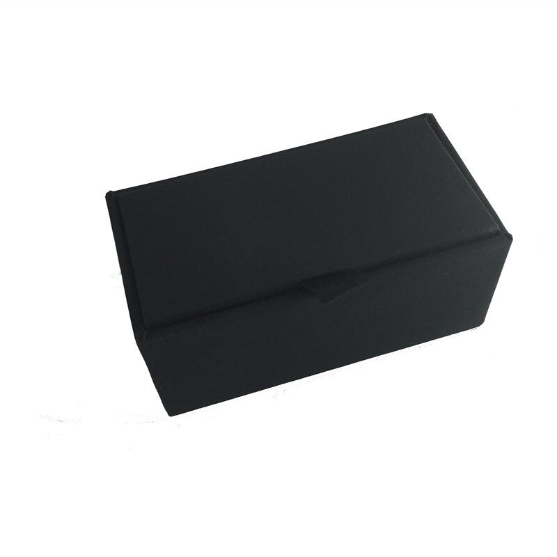 UJOY Black color cufflinks box Paper made Velvet inside gift box carrying cases CTB007