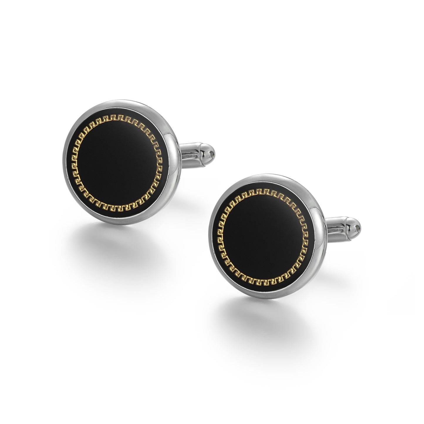UJOY Men's Jewelry Cufflinks and Studs for Tuxedo Shirts for Weddings, Business, Dinner