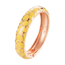 Load image into Gallery viewer, UJOY Cloisonne Bangle Bracelet with Colored Texture Gifts for Women Girls 161146