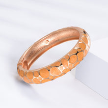 Load image into Gallery viewer, UJOY Cloisonne Bangle Bracelet with Colored Texture Gifts for Women Girls 161146