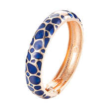 Load image into Gallery viewer, UJOY Cloisonne Bangle Bracelet with Colored Texture Gifts for Women Girls 161146