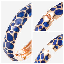 Load image into Gallery viewer, UJOY Cloisonne Bangle Bracelet with Colored Texture Gifts for Women Girls 161146