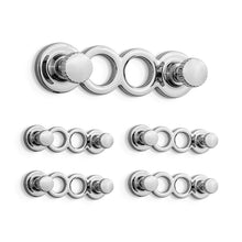 Load image into Gallery viewer, SARIHOSY 2 Hangers Coat Hook Decorative Wall Hook Black Silver Color Available Zinc Alloy Hook K608-2