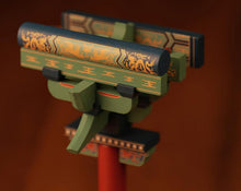 Cargar imagen en el visor de la galería, SARIHOSY Forbidden City Dougong Building Blocks | Three-step Bracket Set from Gate of Earthly Tranquility | Mortise and Tenon Wooden Model