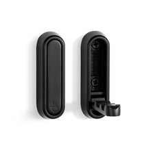 Load image into Gallery viewer, SARIHOSY Hidden Wall Hook for Decorative Coat Hook Zinc Alloy Hanging Hook Black Silver Colors Available K615