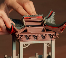 Load image into Gallery viewer, SARIHOSY ABS Plastic Suzhou Garden Canglang Pavilion Mortise and Tenon Model Mini Version for Adults and Teenagers
