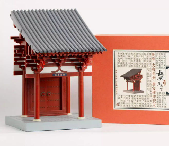 SARIHOSY ABS Plastic Datang Chang'an Tang Dynasty Palacemortise and Tenon Building Blocks for Adults and Teenagers