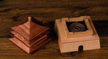Load image into Gallery viewer, SARIHOSY Natural Wood Xi&#39;an Bell Tower Incense Burner  Wooden Puzzles for Adults and Teenagers