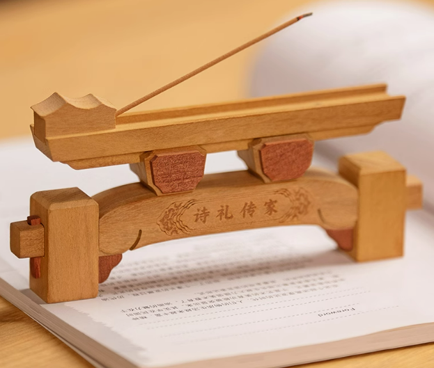 SARIHOSY Natural Wood Huizhou Ancient Building Mortise and Tenon Incense Plugs Wooden Puzzles for Adults and Teenagers