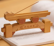 Load image into Gallery viewer, SARIHOSY Natural Wood Huizhou Ancient Building Mortise and Tenon Incense Plugs Wooden Puzzles for Adults and Teenagers