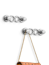 Load image into Gallery viewer, SARIHOSY 2 Hangers Coat Hook Decorative Wall Hook Black Silver Color Available Zinc Alloy Hook K608-2