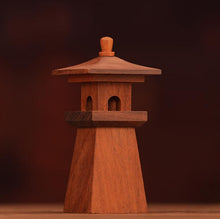 Cargar imagen en el visor de la galería, SARIHOSY Hua'e Xianghui Tower Tang Dynasty Mortise-and-Tenon Building Blocks – Solid Wood Diffuser, Chinese Style No-Fire Aromatherapy Ornament, Handicraft &amp; Peripheral