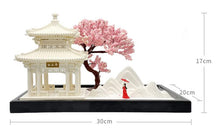 Load image into Gallery viewer, SARIHOSY Baiyu Pavilion Mortise-and-Tenon Building Blocks – Intangible Cultural Heritage Chinese Architecture Model, Educational Toy for Boys, Perfect Birthday Gift