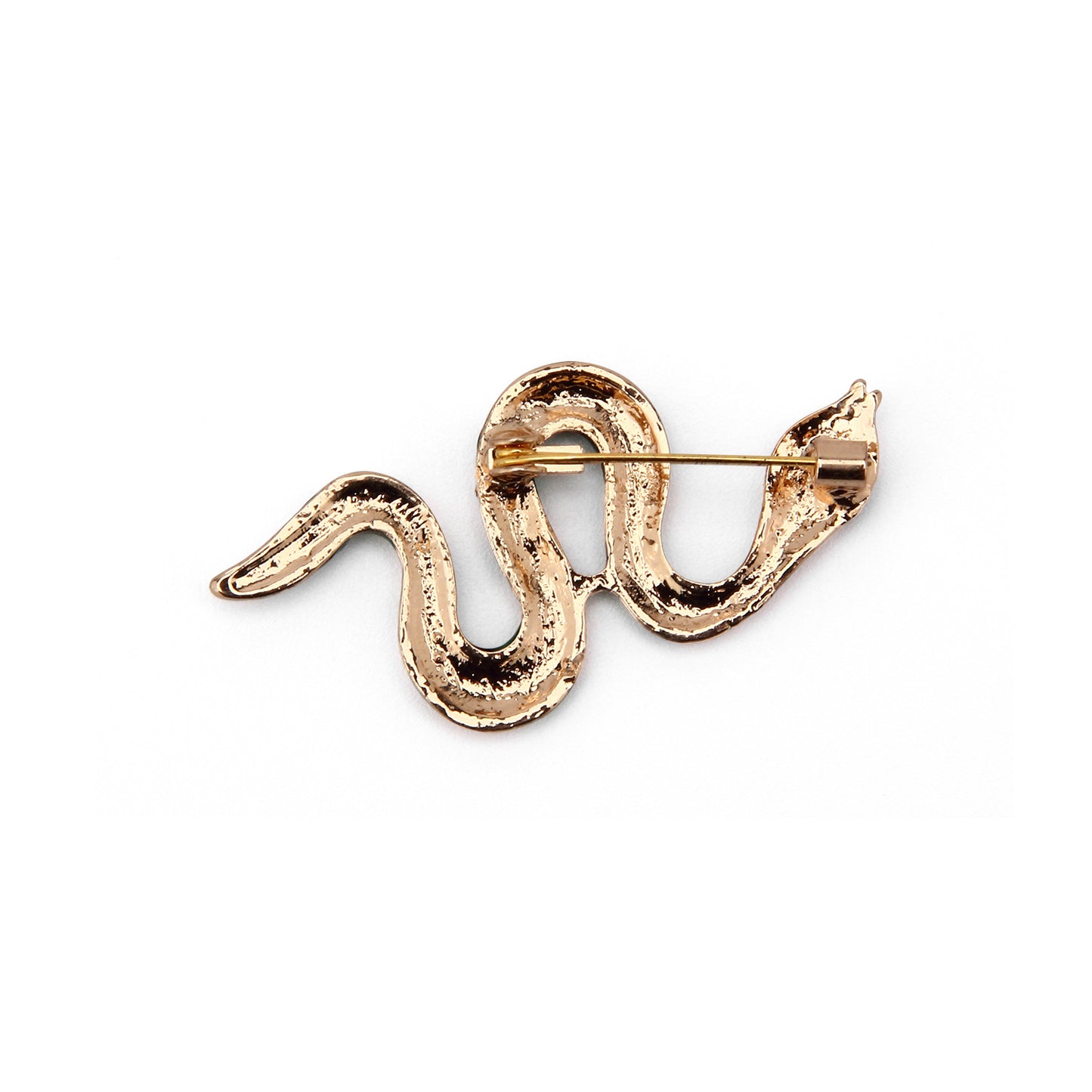 UJOY Emerald Serpentine Crystal Brooch Fashion Diamond Brooch Gifts for Unisex