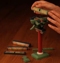 Cargar imagen en el visor de la galería, SARIHOSY Forbidden City Dougong Building Blocks | Three-step Bracket Set from Gate of Earthly Tranquility | Mortise and Tenon Wooden Model