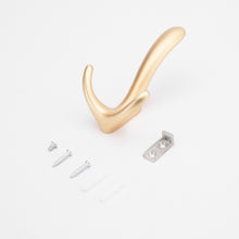 Load image into Gallery viewer, SARIHOSY Brushed Copper Tone Zinc Alloy Wall Mounted Coat Hook 821