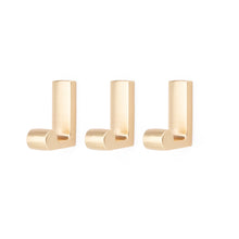 Cargar imagen en el visor de la galería, SARIHOSY Brushed Light Gold Zinc Alloy Wall Mounted Hook 864