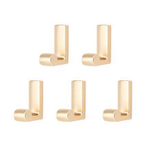 Cargar imagen en el visor de la galería, SARIHOSY Brushed Light Gold Zinc Alloy Wall Mounted Hook 864