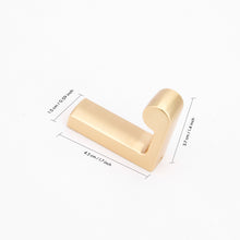 Cargar imagen en el visor de la galería, SARIHOSY Brushed Light Gold Zinc Alloy Wall Mounted Hook 864