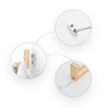 Cargar imagen en el visor de la galería, SARIHOSY Brushed Light Gold Zinc Alloy Wall Mounted Hook 864