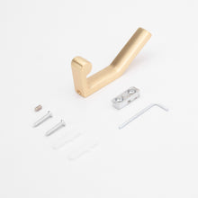 Cargar imagen en el visor de la galería, SARIHOSY Brushed Copper Tone Zinc Alloy Wall Mounted Coat Hook 864-L