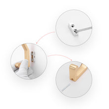 Cargar imagen en el visor de la galería, SARIHOSY Brushed Copper Tone Zinc Alloy Wall Mounted Coat Hook 864-L