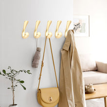 Load image into Gallery viewer, SARIHOSY Brushed Copper Tone Zinc Alloy Wall Mounted Coat Hook 1599