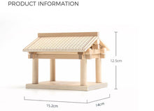Load image into Gallery viewer, SARIHOSY Three-purlin Beam Mortise and Tenon Building Blocks | Handcrafted Chinese Architecture Toy | Perfect Educational Gift
