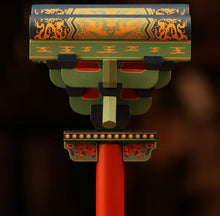 Cargar imagen en el visor de la galería, SARIHOSY Forbidden City Dougong Building Blocks | Three-step Bracket Set from Gate of Earthly Tranquility | Mortise and Tenon Wooden Model