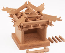 Cargar imagen en el visor de la galería, SARIHOSY Shanxi Gaoping Erlang Temple Stage Model – Mortise &amp; Tenon Ancient Chinese Architecture Building Blocks, Parent-Child Interactive Toy
