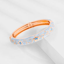 Load image into Gallery viewer, UJOY Cloisonne Bangle Multicolor Gold Butterfly Bracelet Gifts for Women Girls 606125