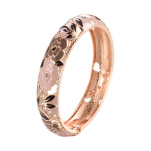 Load image into Gallery viewer, UJOY Cloisonne Bangle Multi-coloured Openwork Floral Inlay Bracelet Gifts for Women Girls 653145
