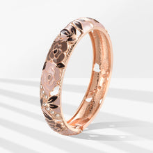 Load image into Gallery viewer, UJOY Cloisonne Bangle Multi-coloured Openwork Floral Inlay Bracelet Gifts for Women Girls 653145