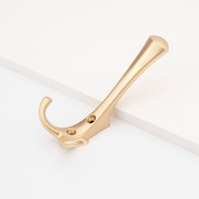Load image into Gallery viewer, SARIHOSY Brushed Light Gold Zinc Alloy Wall Mounted Coat Hook 8813