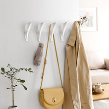 Cargar imagen en el visor de la galería, SARIHOSY Matte Brushed Zinc Alloy Wall Mounted Coat Hook – Heavy Duty Single Prong 1039