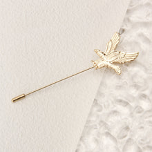 Load image into Gallery viewer, UJOY Gold Winged Eagle Brooch Animal Lapel Fashion Jewelry Suit Brooches Accessories Hat for Unisex