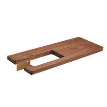 Load image into Gallery viewer, SARIHOSY High Quality Walnut Wood Paper Towel Holder Wall Mounted for Bathroom 105-GD