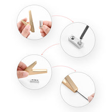 Load image into Gallery viewer, SARIHOSY 5Pcs Wall Hook Bathroom Accessories Coat Hook Towel Hook Creative for Key Hat Bag Home Decorative Hooks