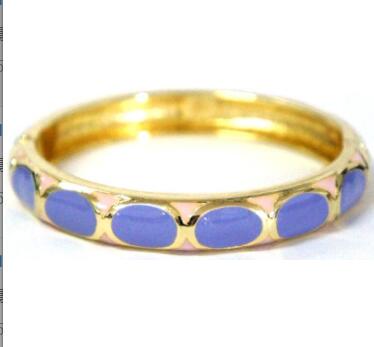 UJOY Colorful Enamel Bangle Bracelet with Gift Box