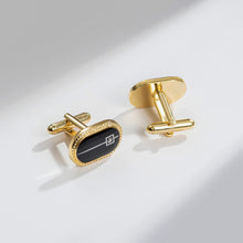 Cargar imagen en el visor de la galería, UJOY Tie Clip Shirts Cufflinks Big Set Business Parts Necktie Pins Bars Cuff Links Box for Men