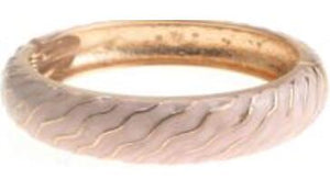 UJOY Bangles Enamel Jewelry Set Rose Gold Engraved Cloisonne Bracelets Pack in a Box