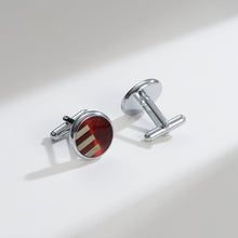 Cargar imagen en el visor de la galería, UJOY Tie Clip Shirts Cufflinks Big Set Business Parts Necktie Pins Bars Cuff Links Box for Men